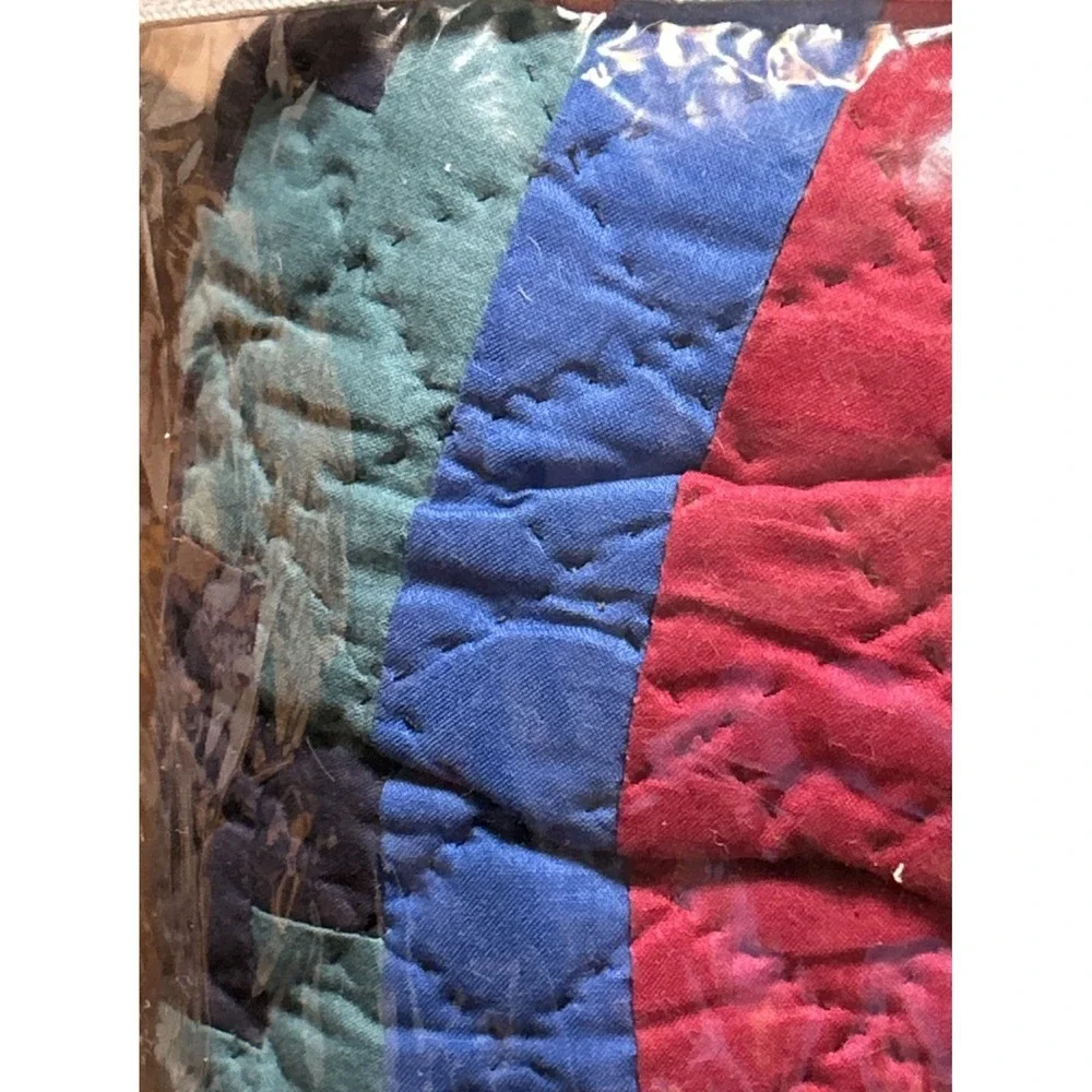 Britannica Home Collection Desert Jewel Hand Sewn Quilt Throw Wall Hanging 50x60